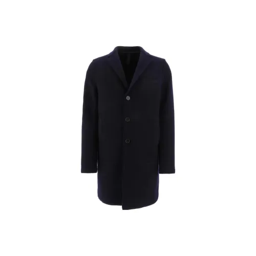 HARRIS WHARF LONDON Coats Men Dark Blue