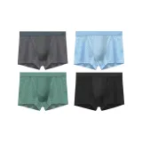 [4-Pack]Light Gray+Light Blue+Dark Green+Black