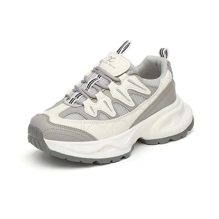 Jin Baichuan Height Increasing Support Low-Top Chunky Sneakers Women's-5