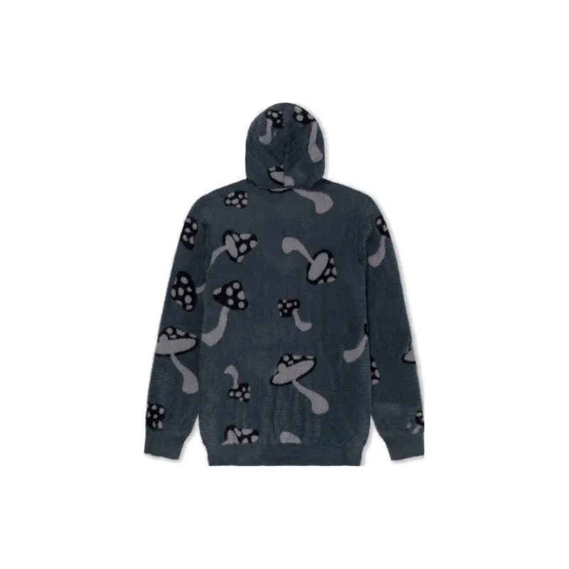 RIPNDIP Euphoria Faux Mohair Hoodie Sweatshirt Men's Gray-1