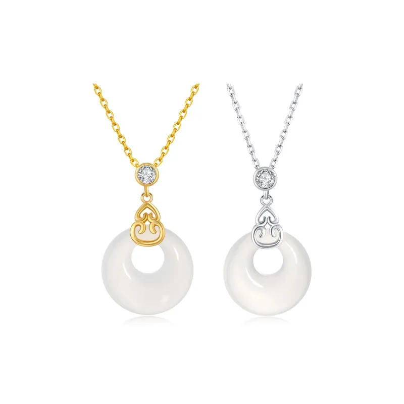 Far Mountain Joe Agate Jade Necklaces Unisex Agate-4