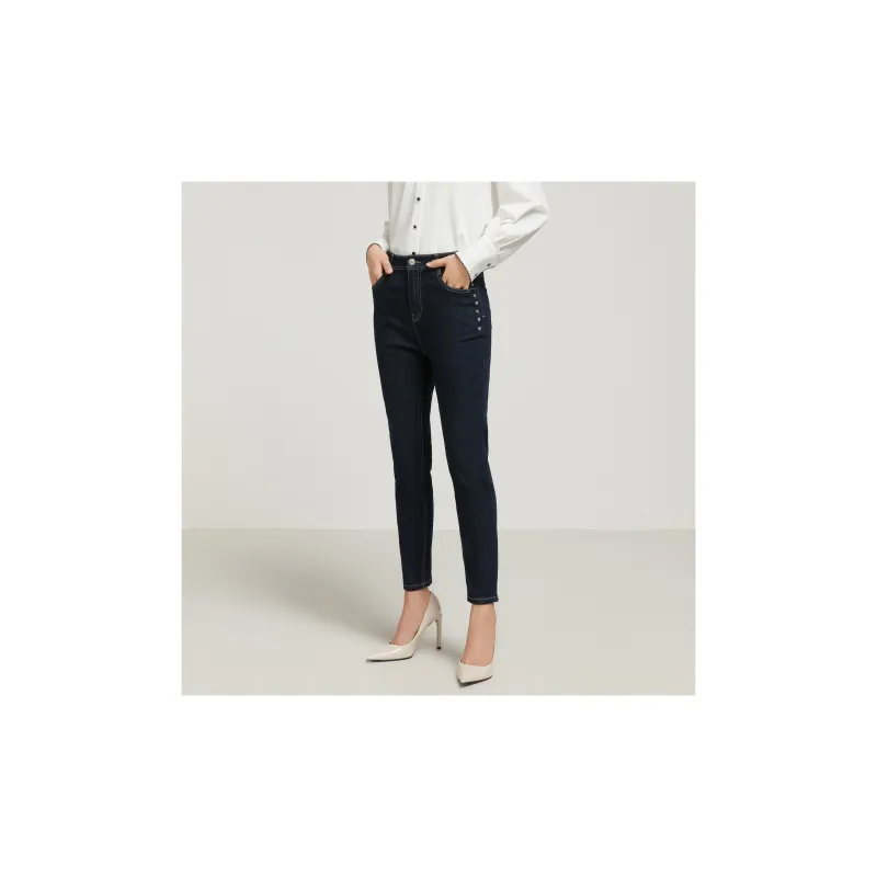 JZ. ANNAKRO Jeans Women's Dark Blue-2