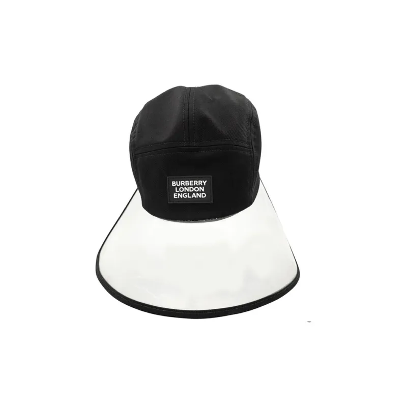 Burberry Cotton Sun Protection Hats Men's Black-0