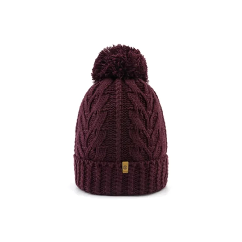 Timberland Beanies Unisex Red Purple-0