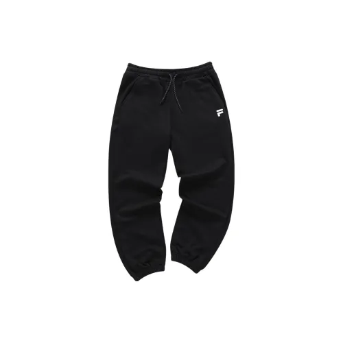 FILA FUSION URBAN TECH Knitted Sweatpants Men Jet Black