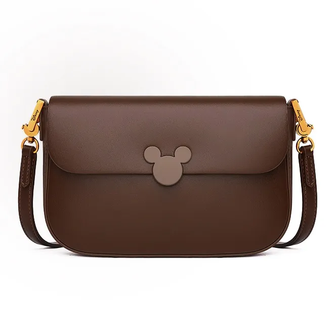 Disney Minnie Series PU Pom Pom Bag Crossbody Bag Shoulder Bag Women's-1