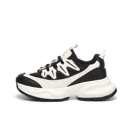 Jin Baichuan Height Increasing Support Low-Top Chunky Sneakers Women's