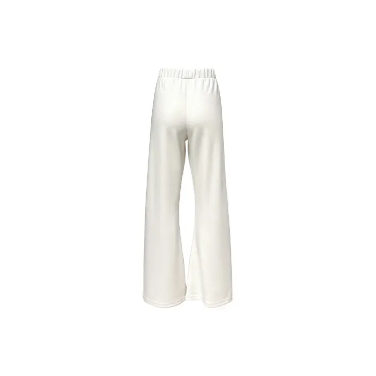 Gyokuu Casual Pants Women's White-1