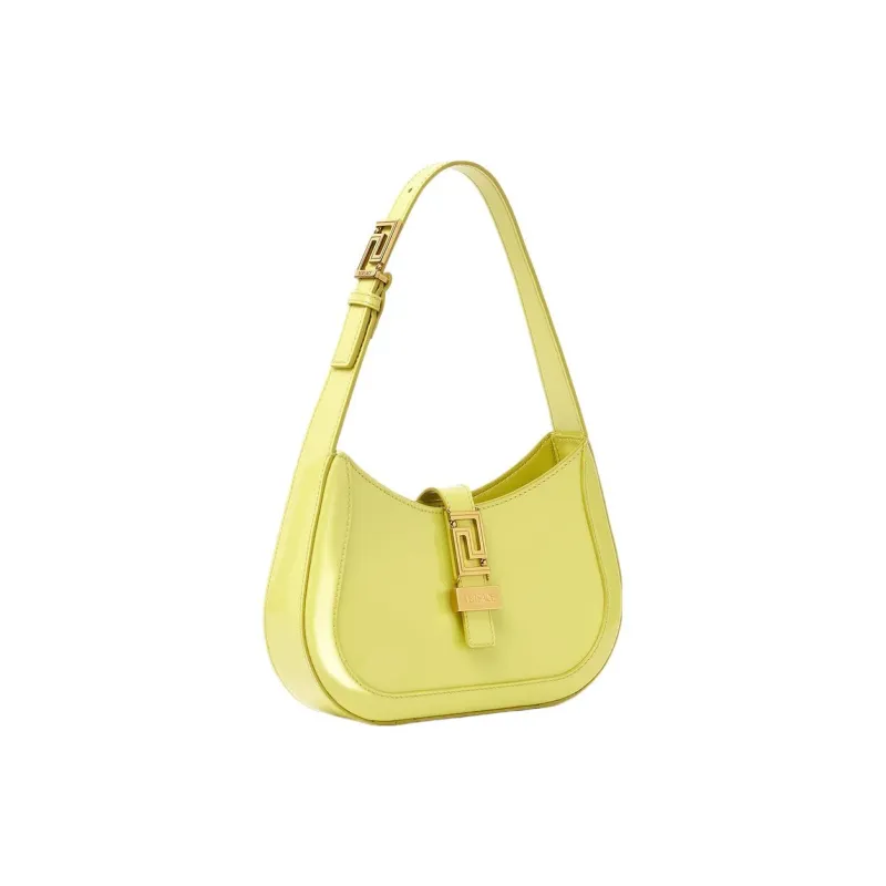 FANSIZHE Greca Goddess Cow Leather Handbag Shoulder Bag Women's Yellow-1