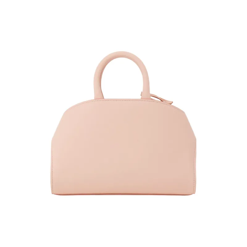 FERRAGAMO Calfskin Shoulder Bag Crossbody Bag Handbag Mini Women's Nylon Pink-3