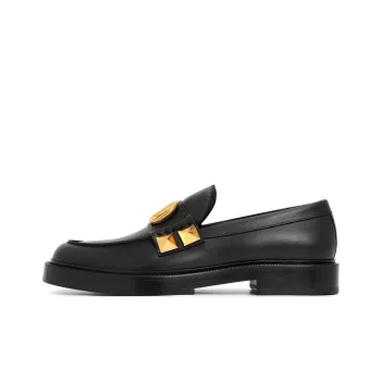 Valentino Garavani Stud Sign Leather Loafers