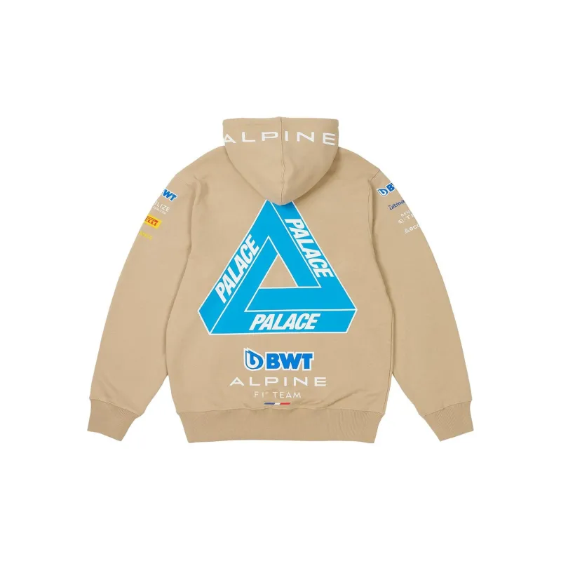 PALACE Kappa X F1 Co-brand Sweatshirts Unisex Brown - POIZON