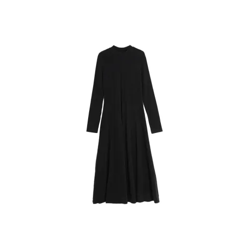 SETIROM Long-Sleeved Dresses Women's Black