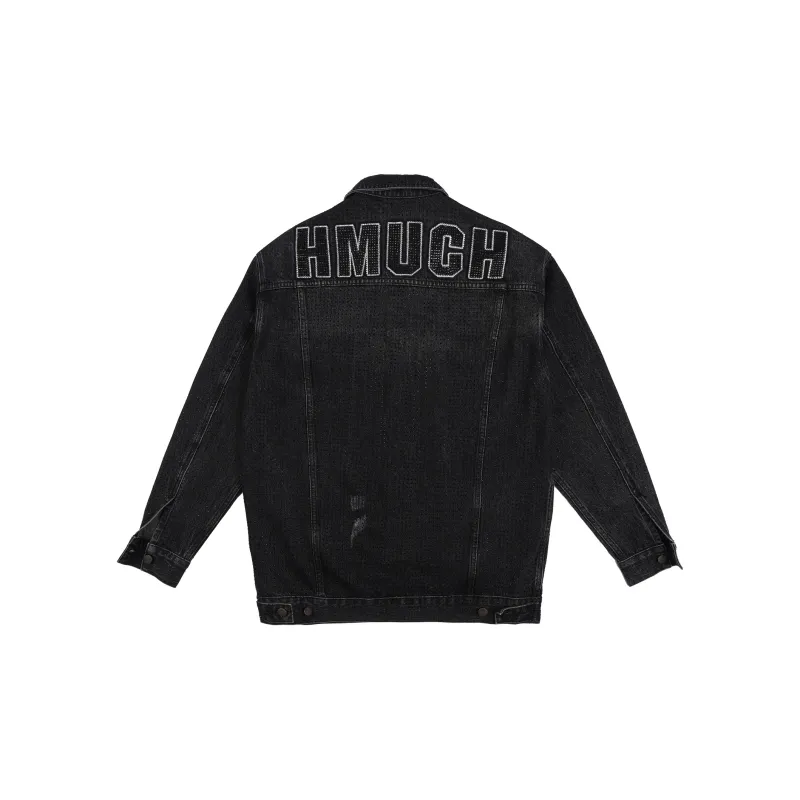 TCH Denim Jacket Unisex Denim Black-1