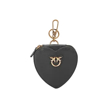 PINKO Leather Bag Accessory Small Size Black