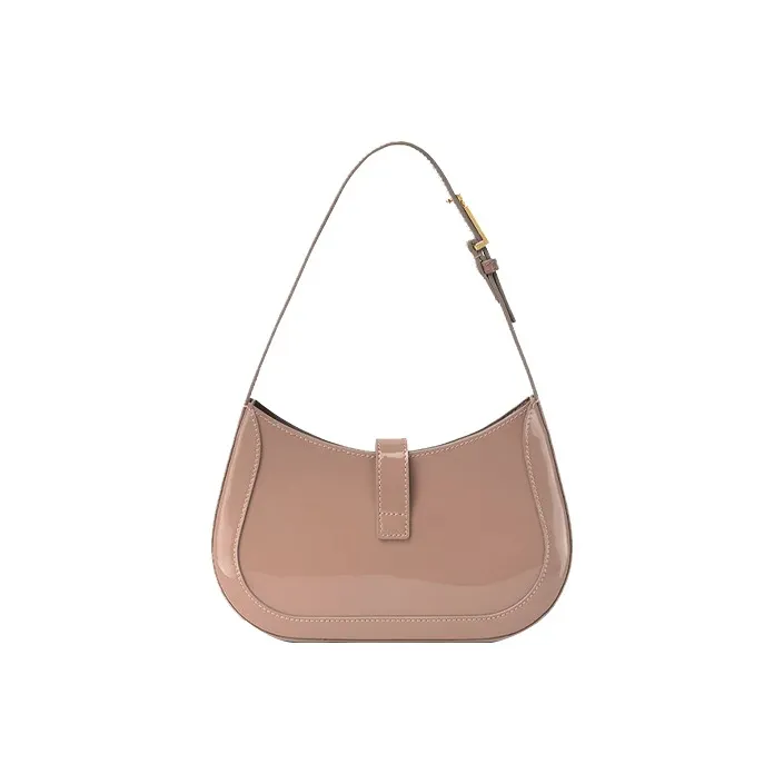 FANSIZHE Greca Goddess Cow Leather Handbag Shoulder Bag Women's Brown-2