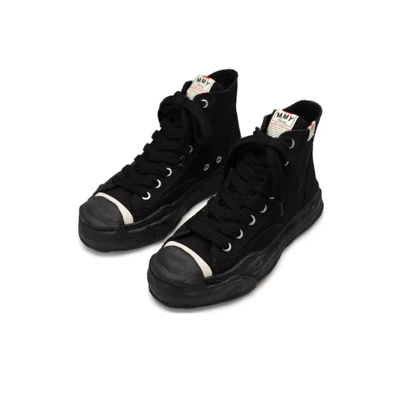 MIHARA YASUHIRO Maison MIHARA YASUHIRO Hank OG Sole Canvas Hi Black-2