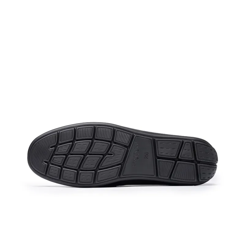 LAORENTOU Loafers Men Black/Khaki-4
