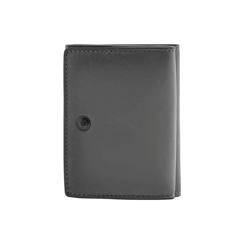 COACH Calfskin Wallet Men's Gray-0