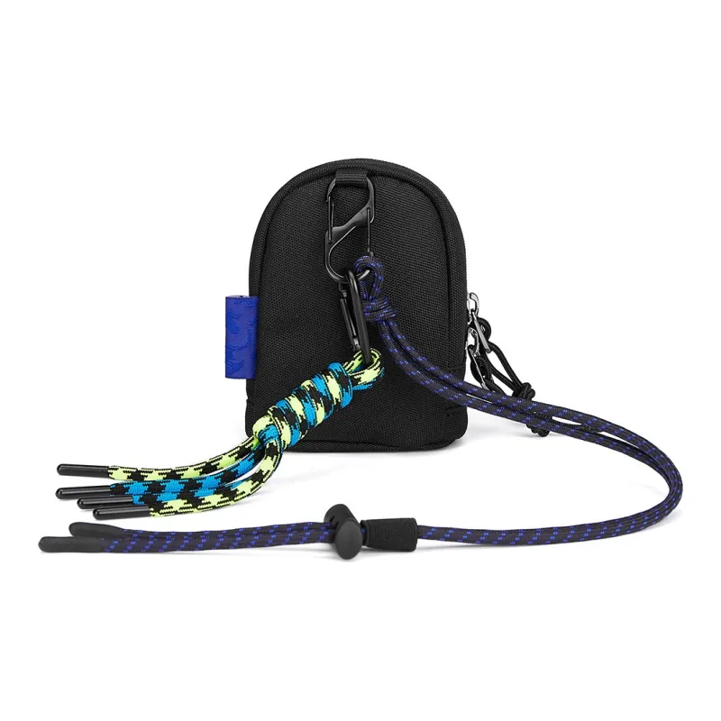 FAIRWHALE Polyester Earphone Case Mini Men's Black/Dark Blue-7