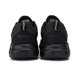 Erke Running Shoes Men Low-Top Jet Black King Gold