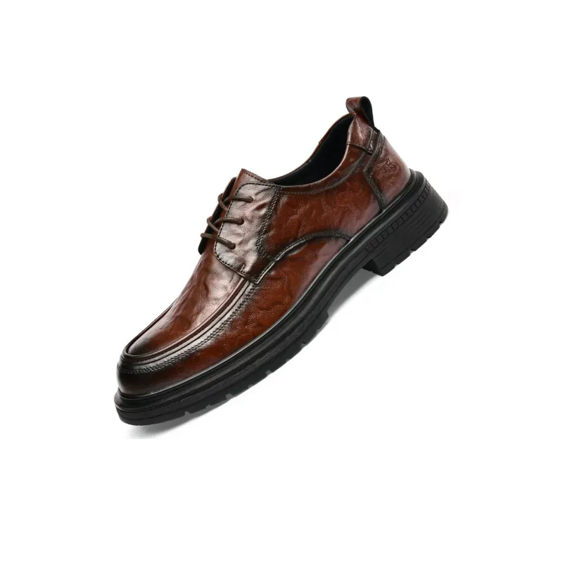 G5 Men's Casual Shoes Men Low Top Black/Brown-6