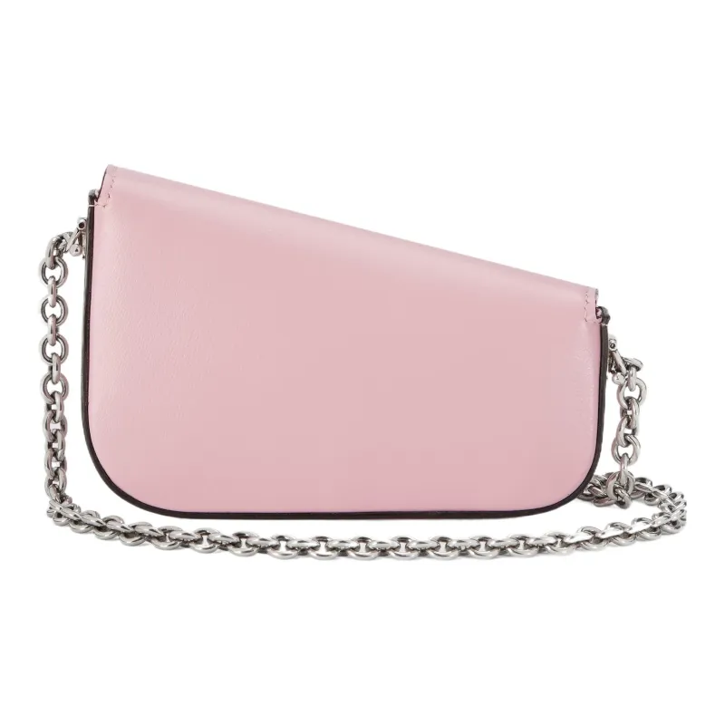GUCCI Horsebit 1955 Leather Portable Crossbody Bag Shoulder Bag Women's Pink-3