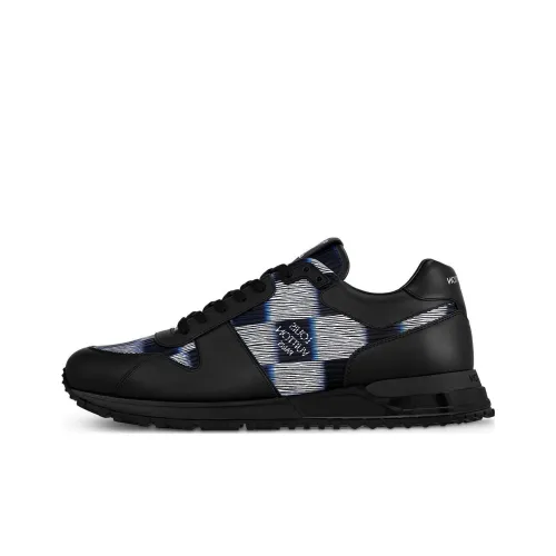 LOUIS VUITTON Run Away Casual Shoes Men Low-Top Black