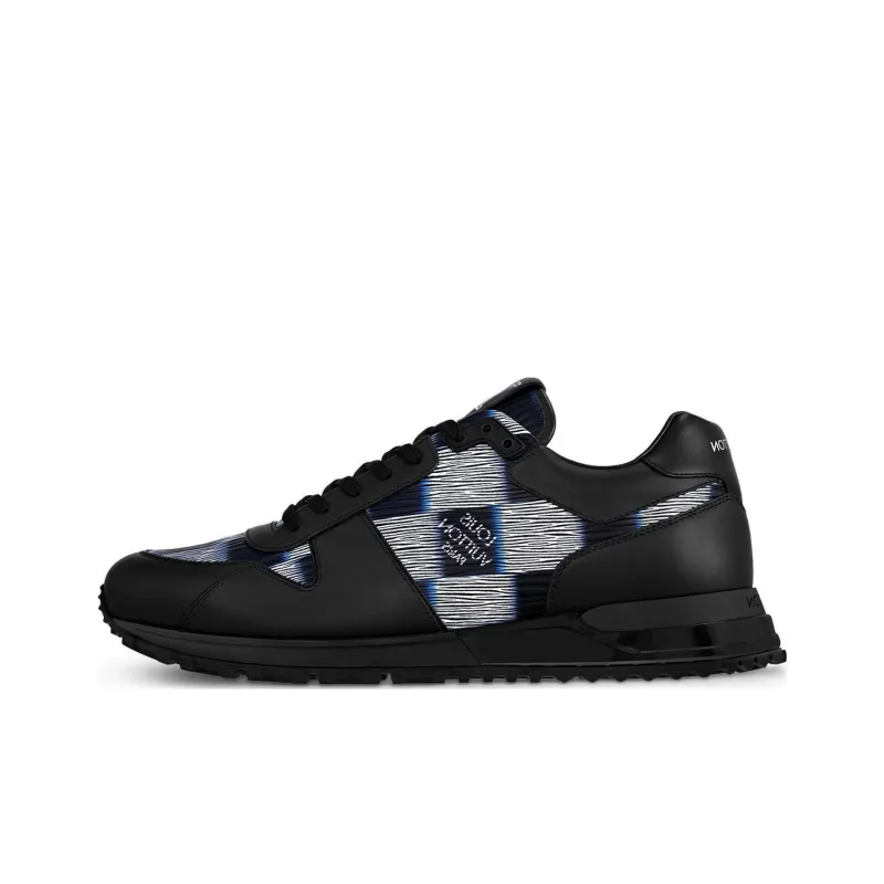 LOUIS VUITTON Run Away Low Top Casual Shoes Men's Black-0