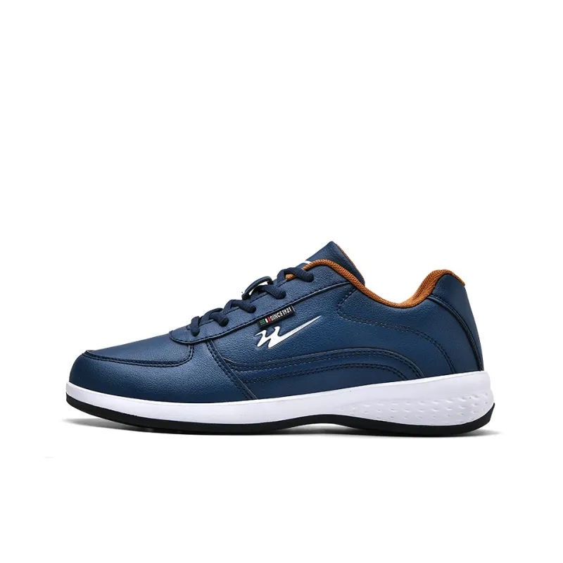 Binary Skateboard Shoes Men's Dark Blue-0