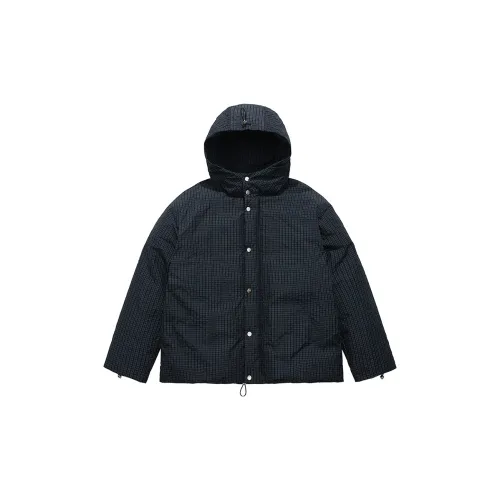 CONCORDEVENT Puffer Jackets Unisex Navy Blue