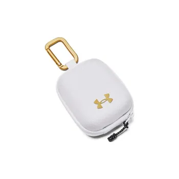 Under Armour Polyester Bag Charm Coin Purse Mini Unisex White