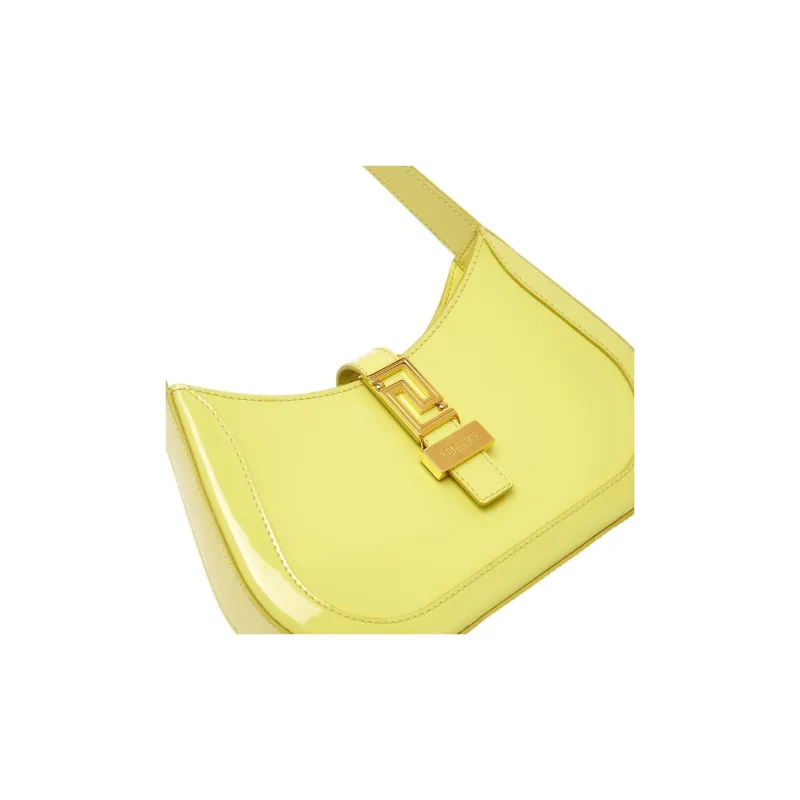 FANSIZHE Greca Goddess Cow Leather Handbag Shoulder Bag Women's Yellow-4