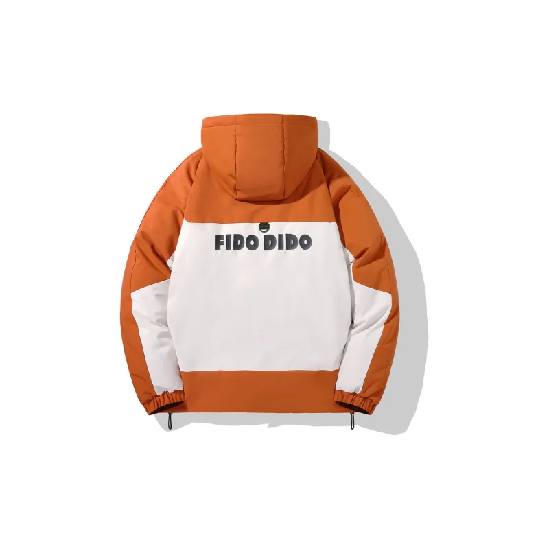 FIDO DIDO Puffer Jackets Unisex-10