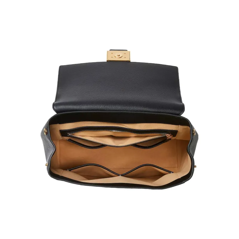 Kate Spade Katy Leather Backpack Medium Size Women's Black-3