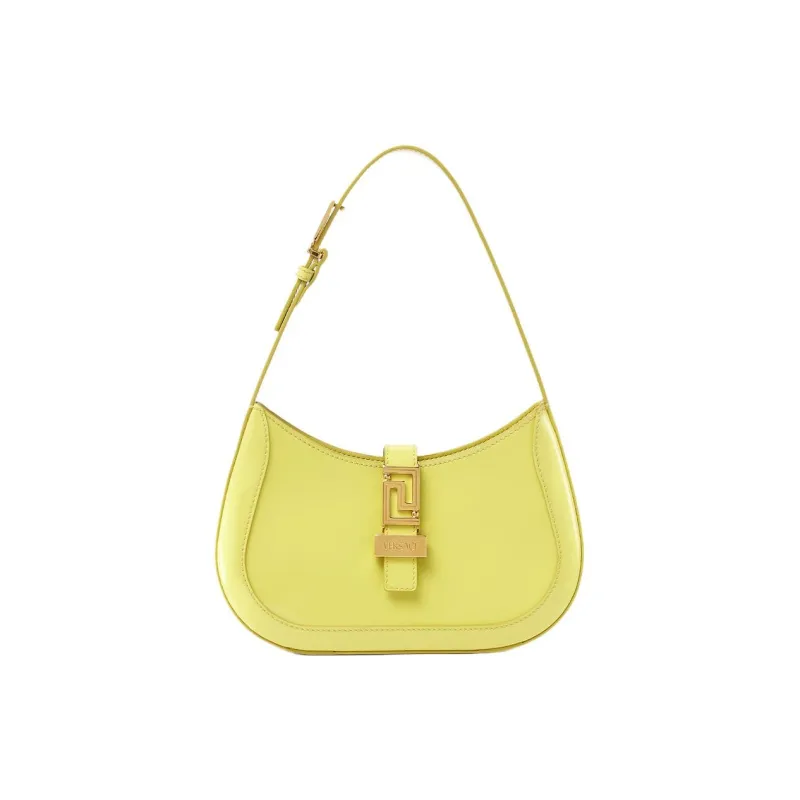 FANSIZHE Greca Goddess Cow Leather Handbag Shoulder Bag Women's Yellow-0