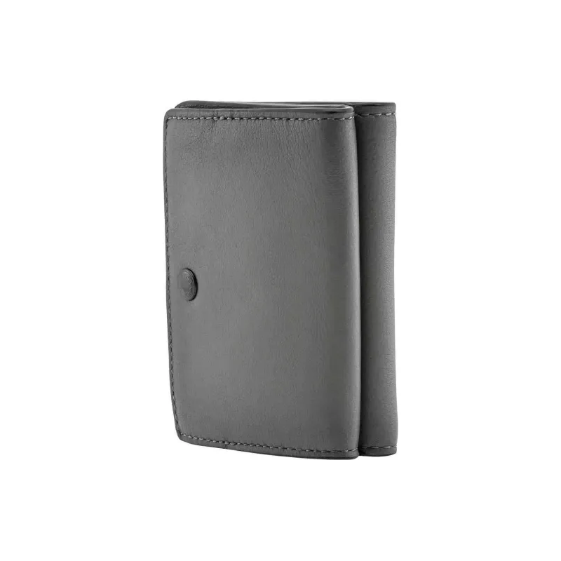 COACH Calfskin Wallet Men's Gray-1