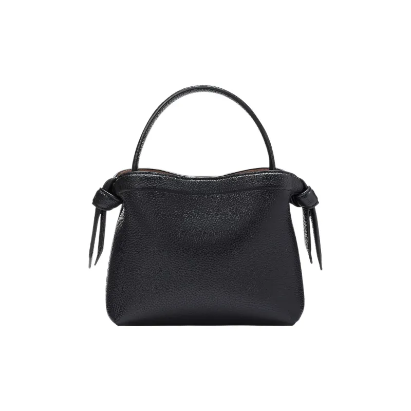 Kate Spade Knott Litchi Grain Leather Shoulder Bag Crossbody Bag Handbag Mini Women's Black-2