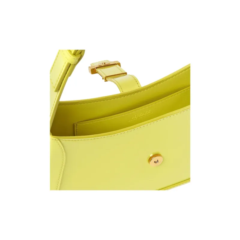 FANSIZHE Greca Goddess Cow Leather Handbag Shoulder Bag Women's Yellow-3