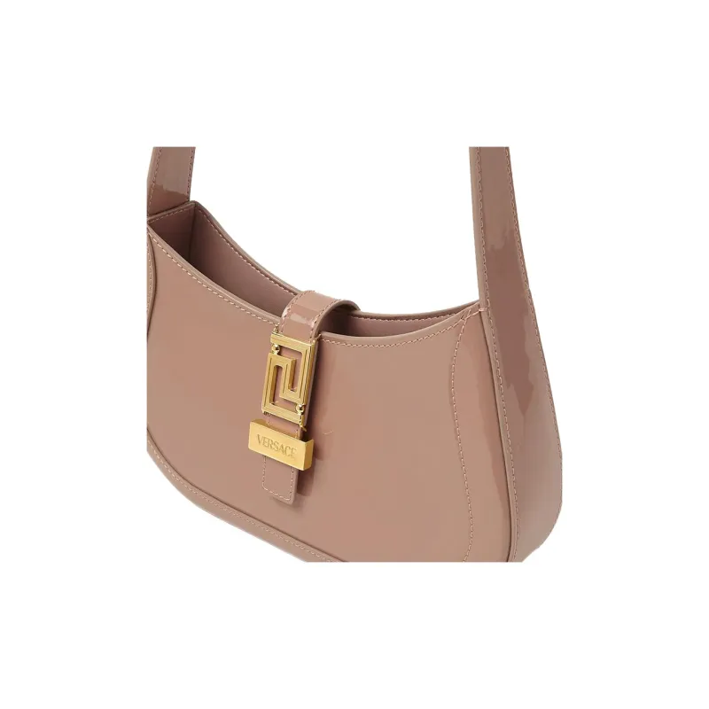 FANSIZHE Greca Goddess Cow Leather Handbag Shoulder Bag Women's Brown-4