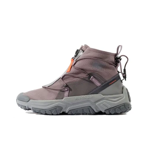 Palladium Cushioning Lightweight Mid-Top Outdoor Shoes Unisex Brown