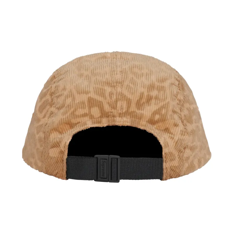Supreme Leopard Corduroy Camp Cap-1