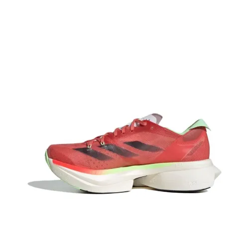 Adidas Adizero Adios Pro 3 Running Shoes Women's Low-Top Red