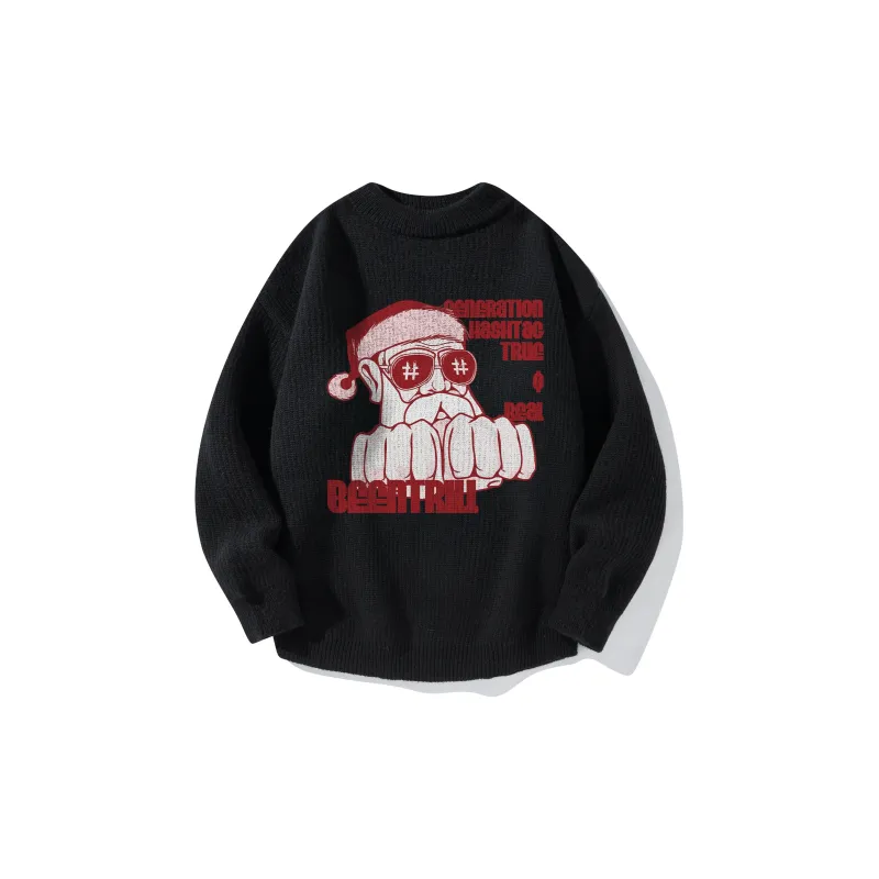 BEENTRILL Pullover Sweater, Thickened And Fleece Lined Unisex-1