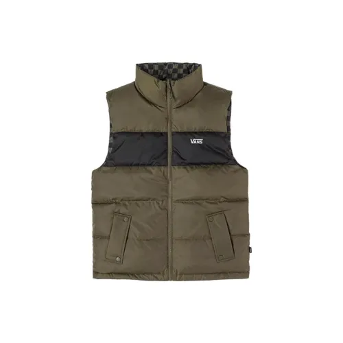 Vans Vests Unisex Army Green