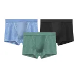 [3 Pack]Dark Blue+Black+Gray Blue