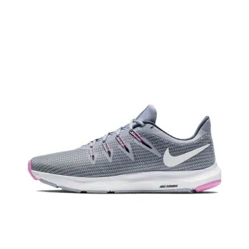 Nike Quest 3 Wear resistant And Lightweight Low Top Casual Running Shoes Women's Gray