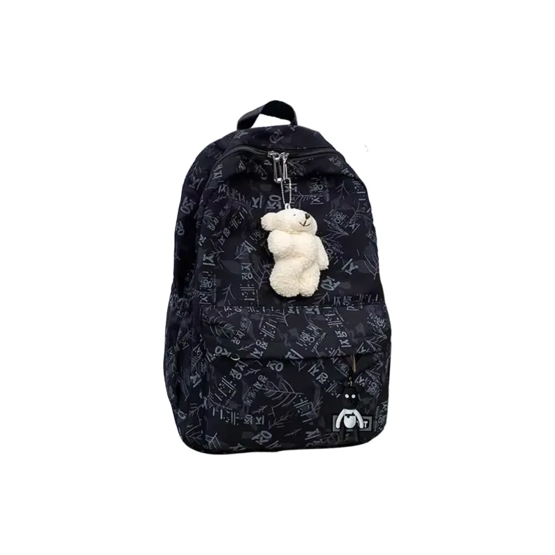 UNITE STAR Nylon Fabric Large Capacity Student Computer Backpack Unisex-1