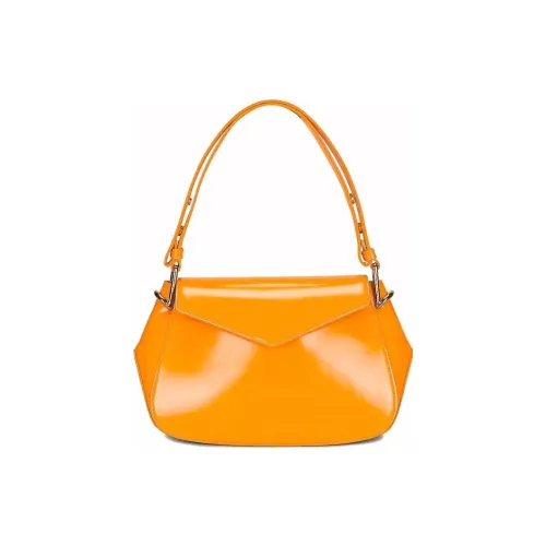 Bottega Veneta Toyin Medium Shoulder Bag Orange