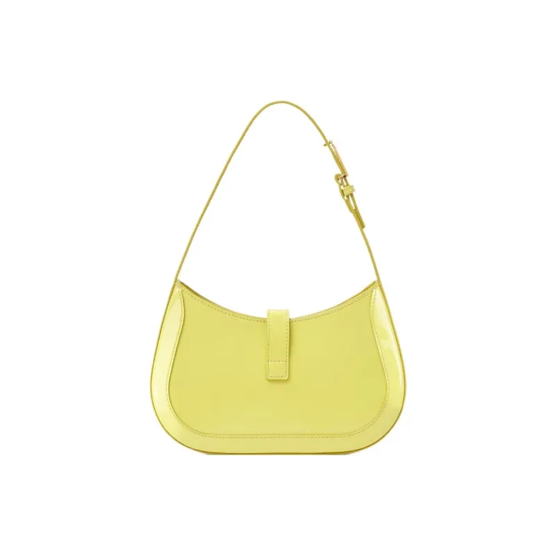 FANSIZHE Greca Goddess Cow Leather Handbag Shoulder Bag Women's Yellow-2